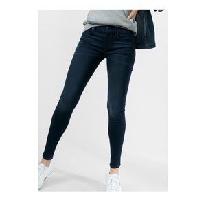 Express Midrise Skinny Jeans